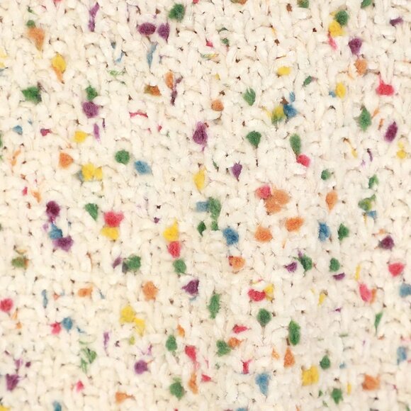 Sweetest Treat Cream Multi Confetti Chenille Knit Sweater - Picture 3 of 3